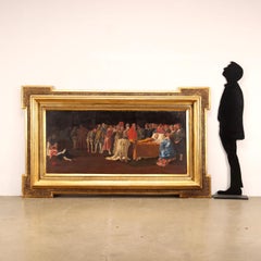 N. Boffa Oil on Canvas Italy 1885