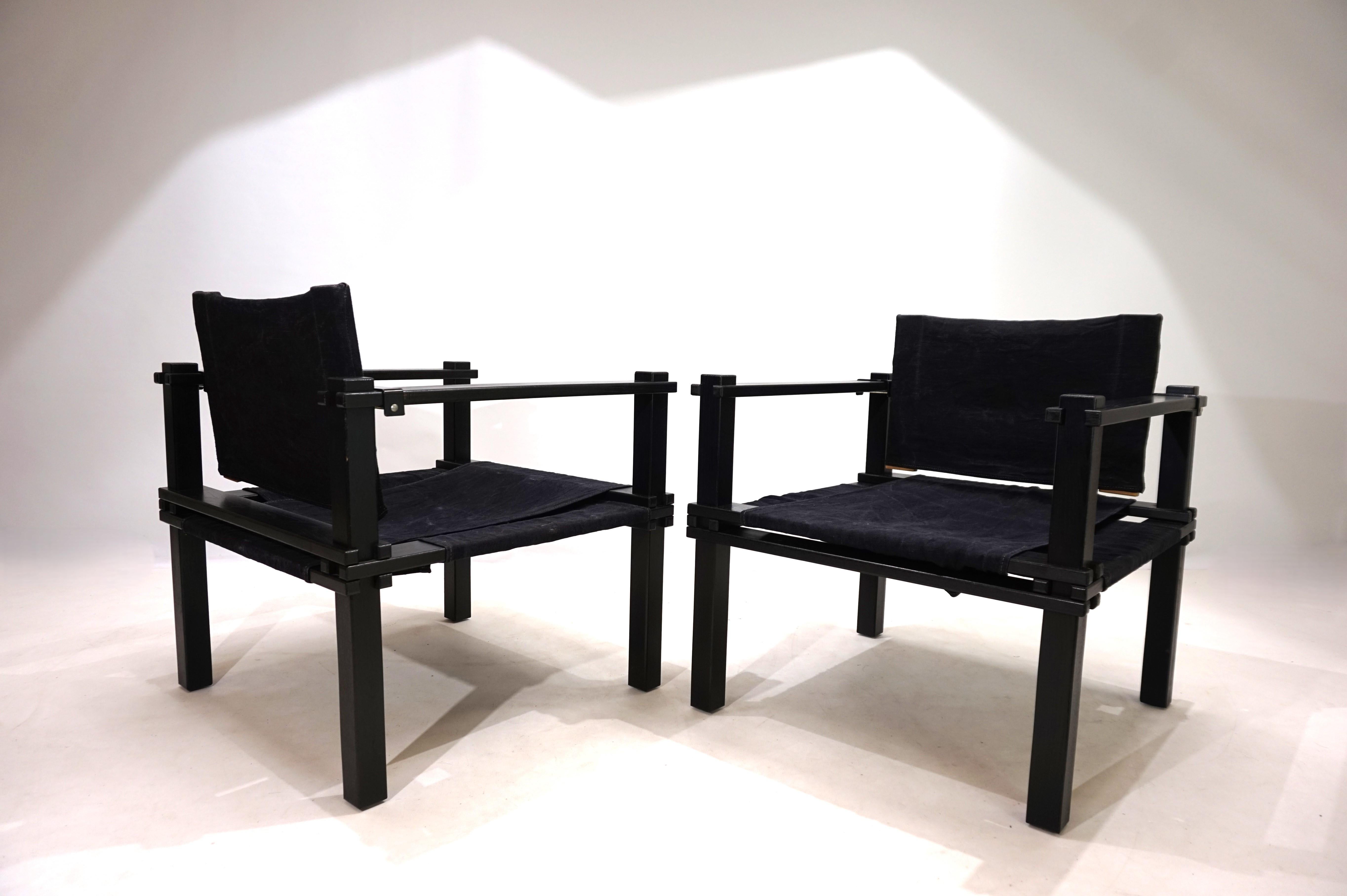 Ensemble Bofinger de 2 chaises longues avec table de Gerd Lange, 1960 en vente 3