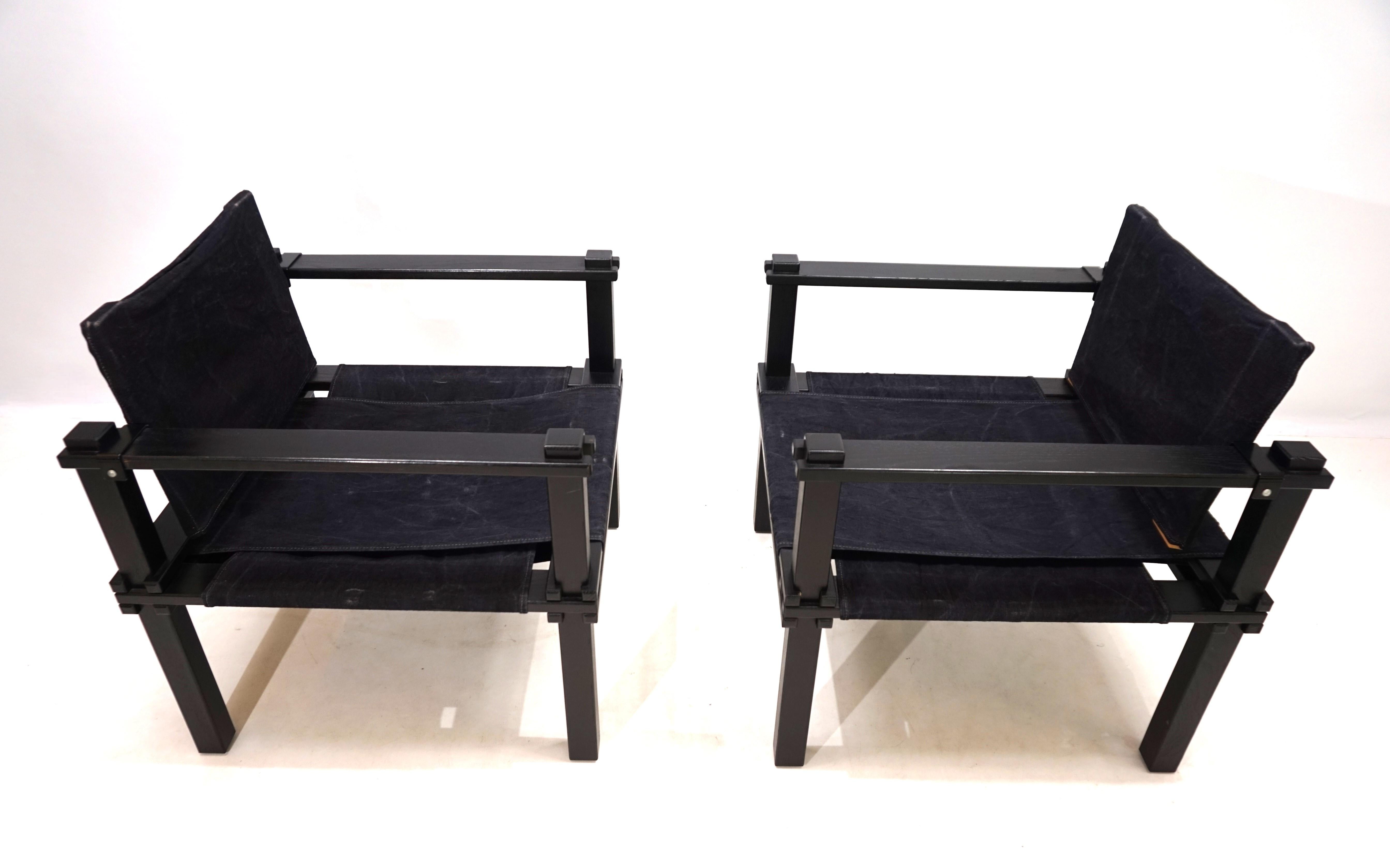 Ensemble Bofinger de 2 chaises longues avec table de Gerd Lange, 1960 en vente 4