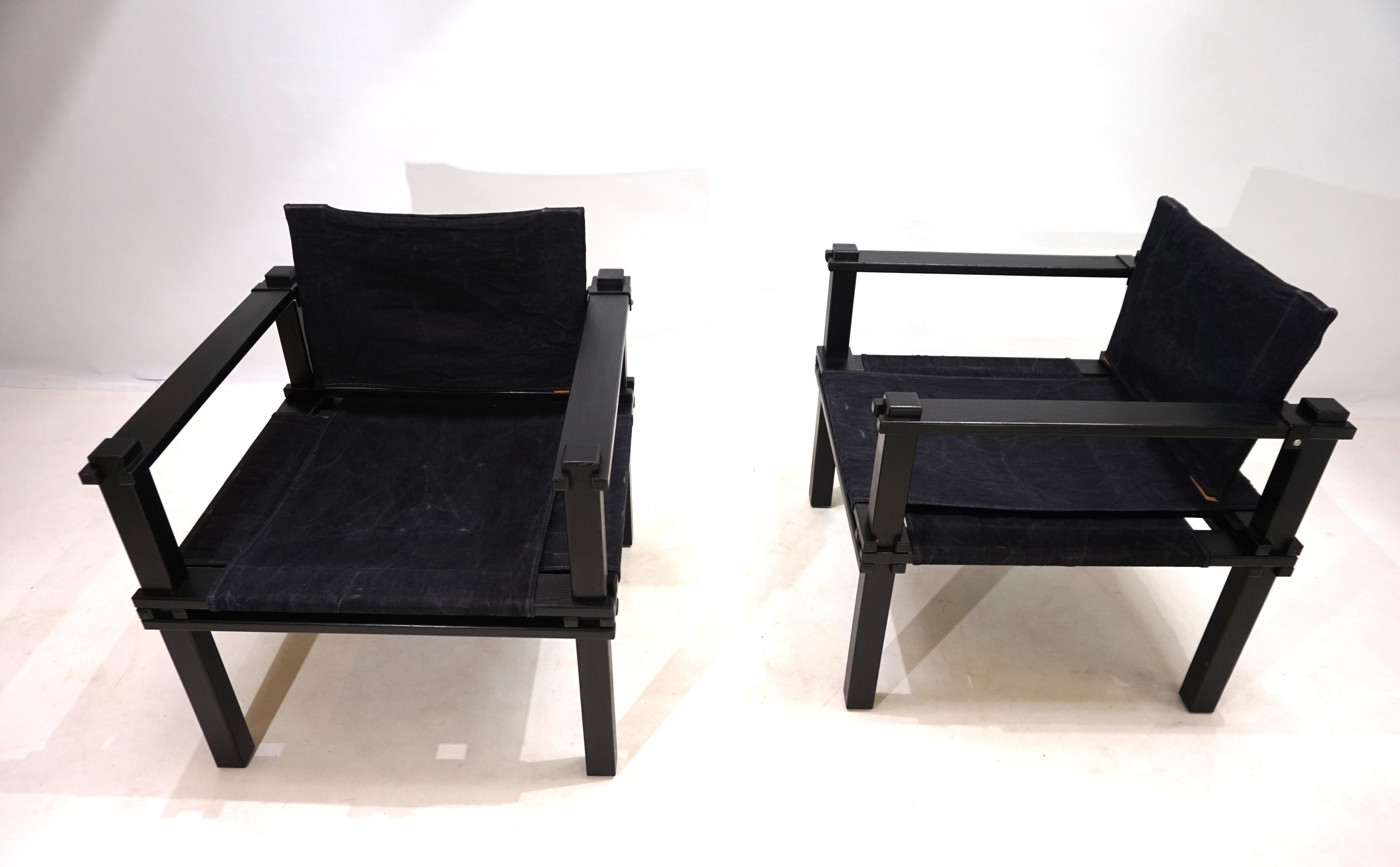 Ensemble Bofinger de 2 chaises longues avec table de Gerd Lange, 1960 en vente 10