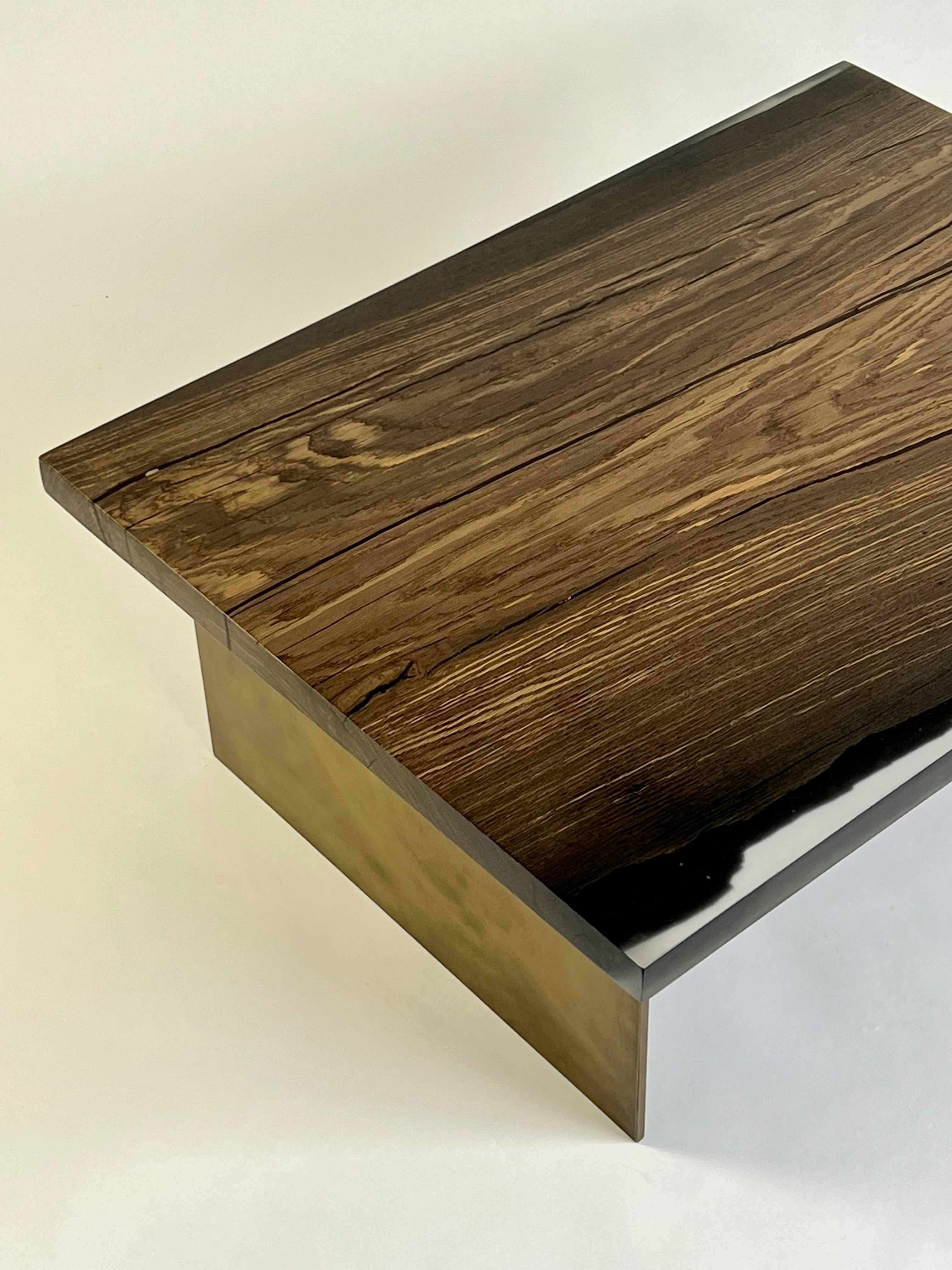 Dutch Rectangular wooden coffee table
