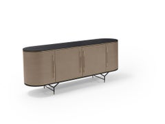 BOGART wood sideboard with Brass handles