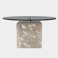 Table basse Bogense - Marbre Beige Breccia
