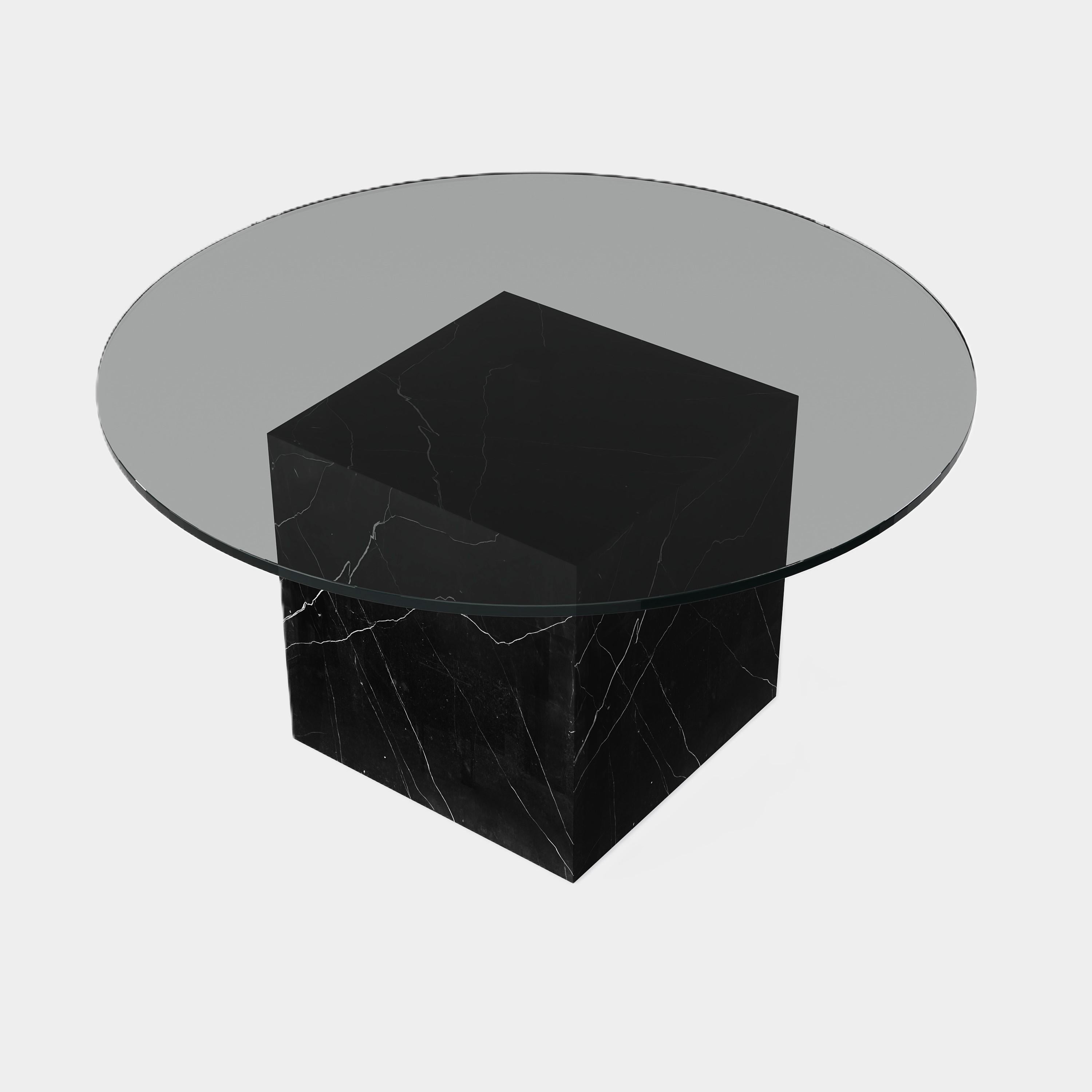 Scandinavian Modern Bogense - Marble Coffee Table - Black Eagle For Sale