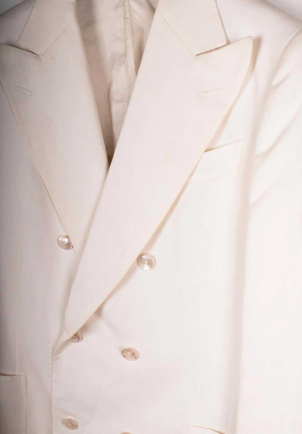Gray Boglioli Men Jacket Casual Blazer Double Breasted Size IT48-Medium For Sale