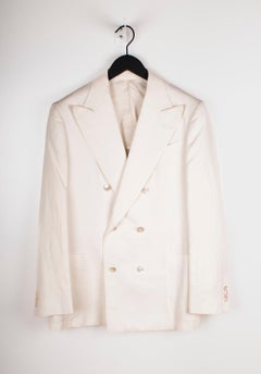 Boglioli Men Jacket Casual Blazer Double Breasted Size IT48-Medium