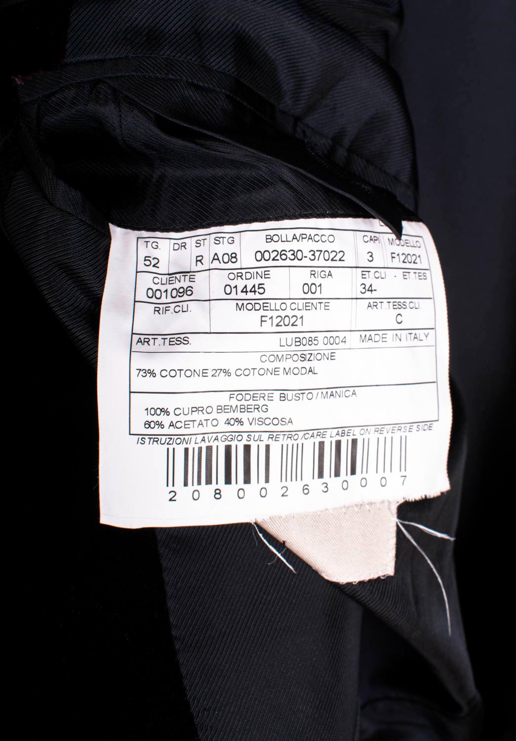 BOGLIOLI Homme Veste Casual Velvet Slim Blazer Taille IT50/L en vente 1