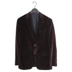 BOGLIOLI Uomo Giacca Casual Velluto Slim Blazer Taglia IT50/L