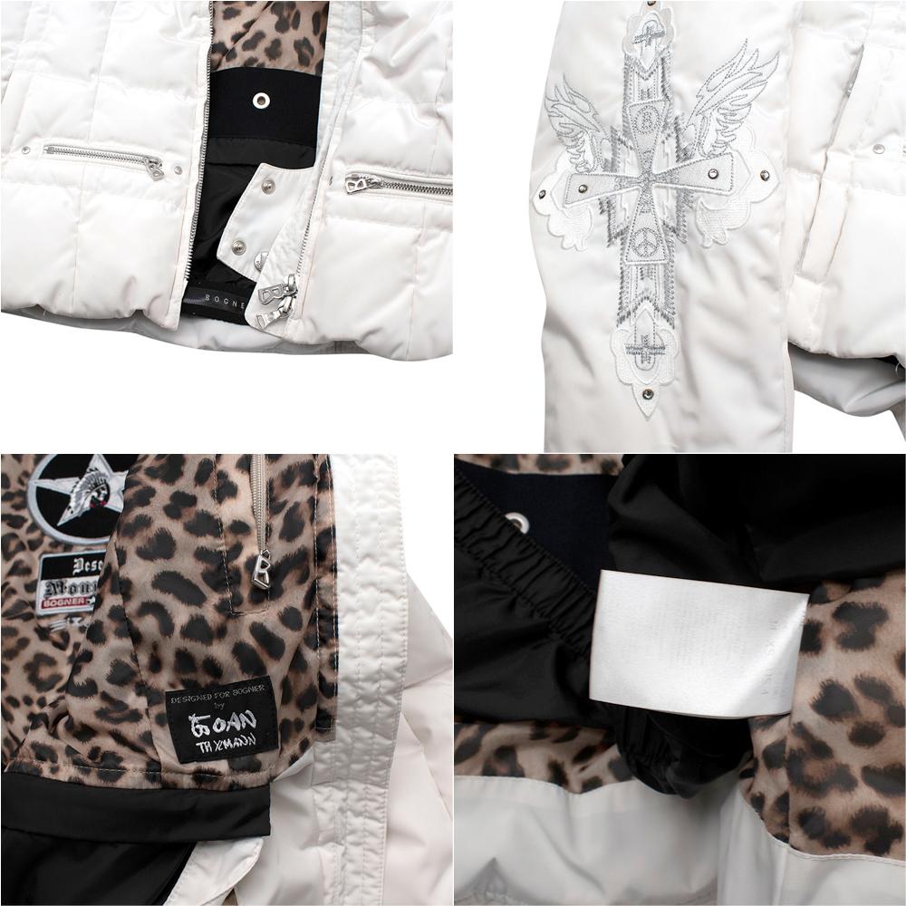 Conjunto de esquís Bogner Desert Mountain Resort White - Talla 0/2US en venta 2