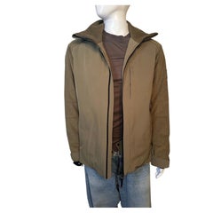 Giacca Bogner Fire + Ice Hardo in velluto a coste, modello Performance, colore Clay Tan, taglia L, con cappuccio, da sci e neve