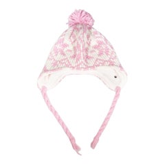 Bogner Pink Knit Winter Bobble Hat