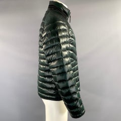 BOGNER Size 38 Green Quilted Polyamide Zip Up Jacket