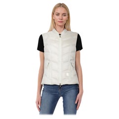 Bogner White Goose Down Puffer Vest Size S