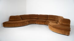 Bogo Modular Sofa by Carlo Bartoli for Rossi di Albizzate, 1970s -New Upholstery