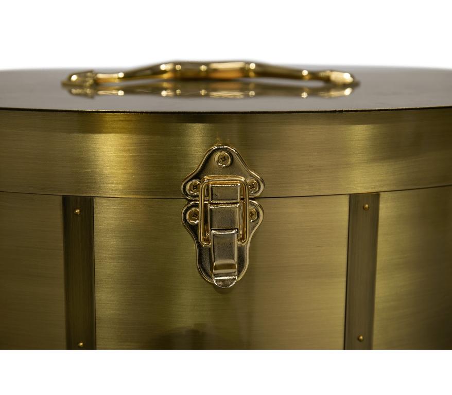 Gold Bohémê Luxury Safe and Chest in Brass by Boca do Lobo For Sale