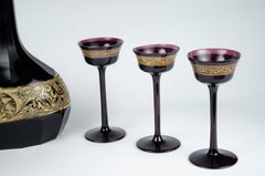 Bohemia Crystal Liquor Set
