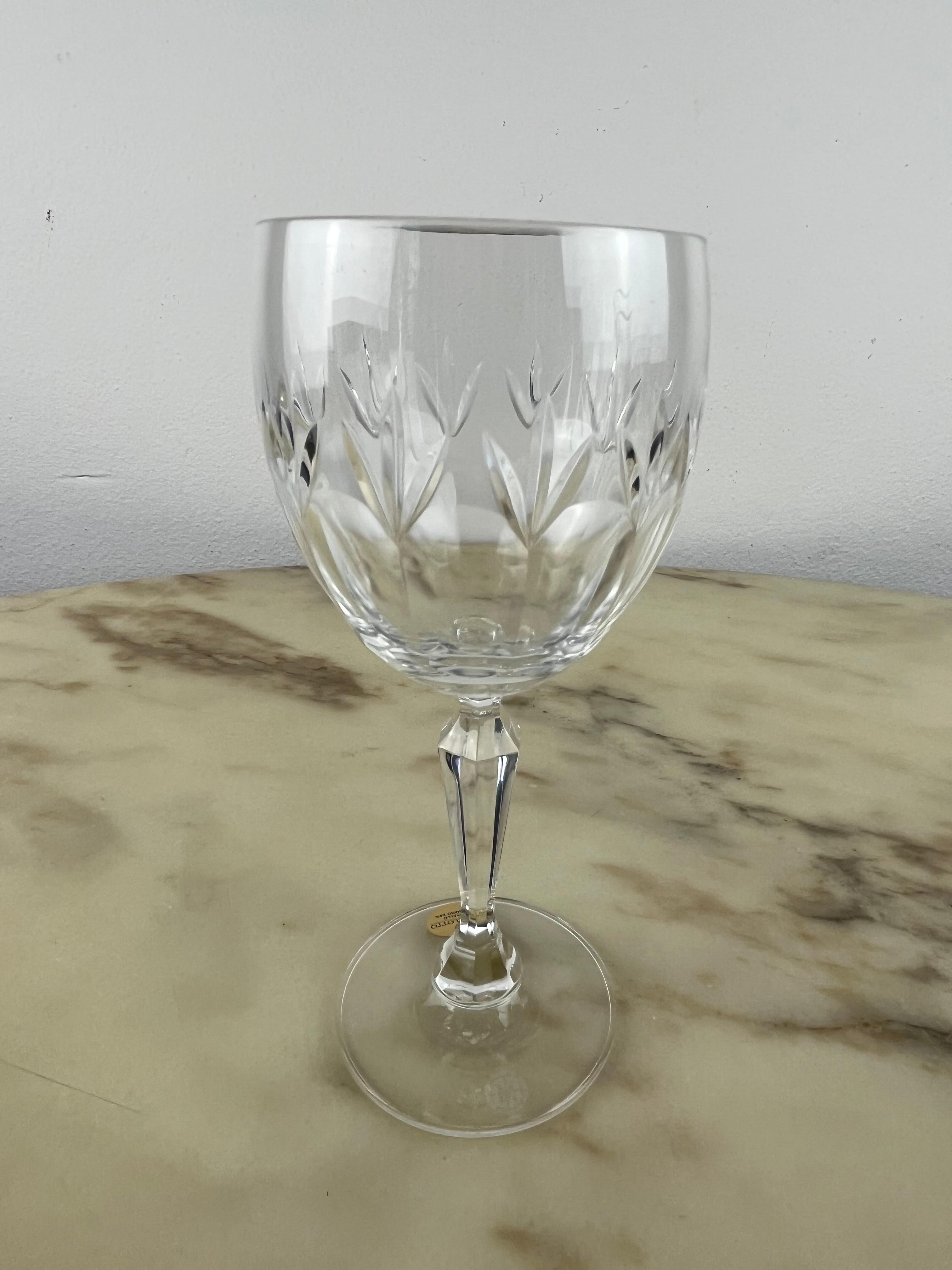 Bohemia Crystal Service x 12, Czech Republic, 1980s, never used For Sale 1