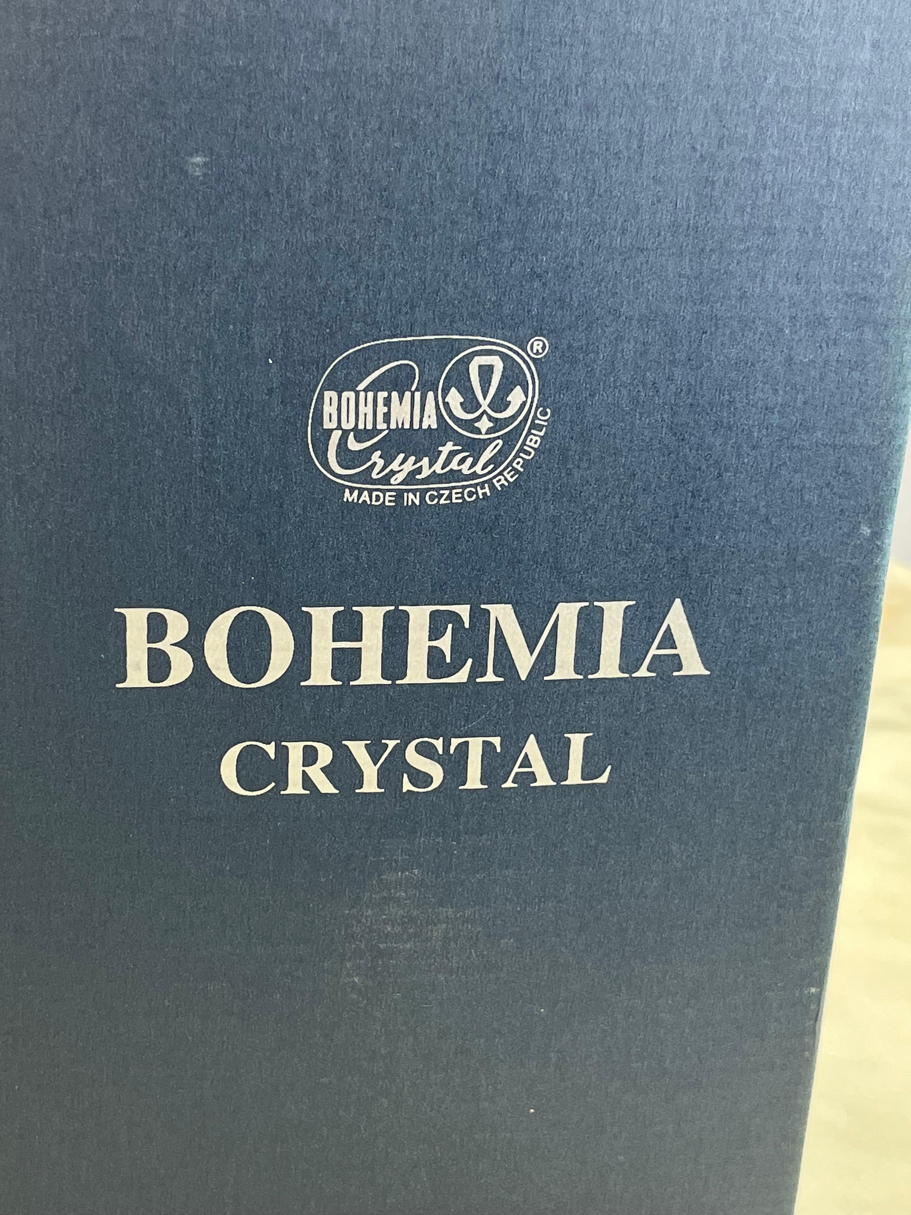 Bohemia Crystal Service x 12, Tschechische Republik, 1980er Jahre, nie benutzt im Angebot 4