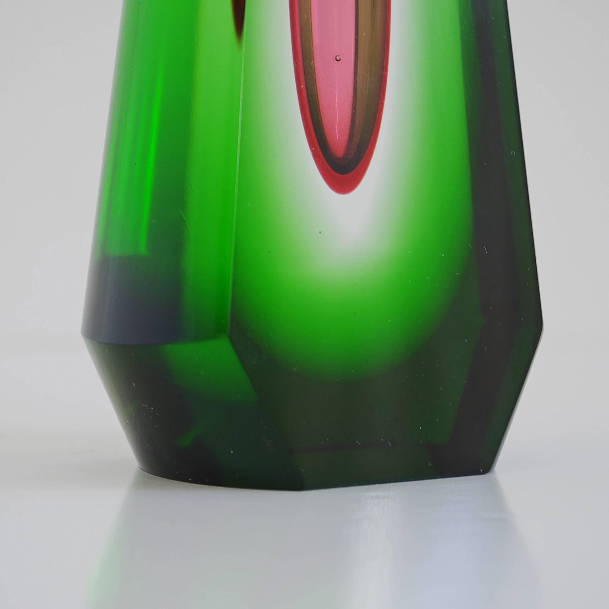 Czech Bohemia Crystal Vase by Egermann FINAL CLEARANCE SALE