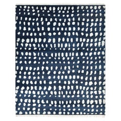 Alfombra azul de animales Bohemia Hand Made 9' 0" x 12' 0