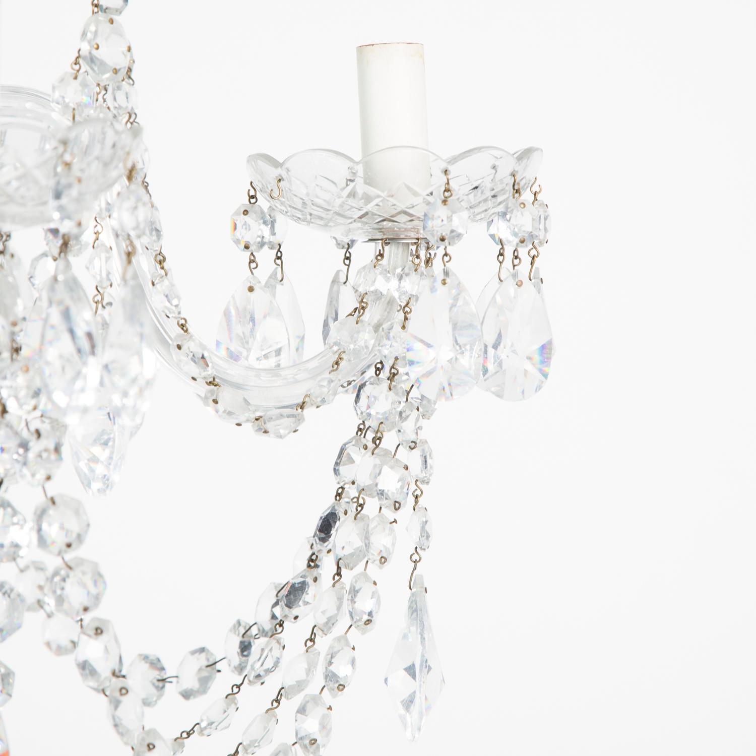 Bohemian Crystal Chandelier with 5 Arms 1