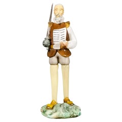 Don Quixote de Bohème en cristal, Flom, années 50, 20ème siècle