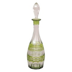 Bohemian Cut Glass Decanter
