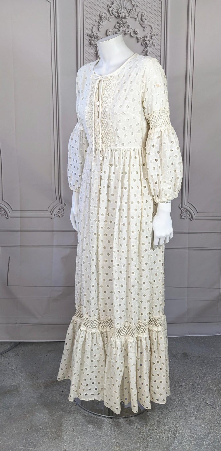 Bohemian Eyelet Lace Maxi Dress Bohemian Eyelet Lace Maxi Dress