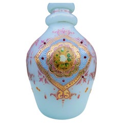 Bohemian glass decanter - In the style of Moser -Qajar Türkiye Persian Arabian