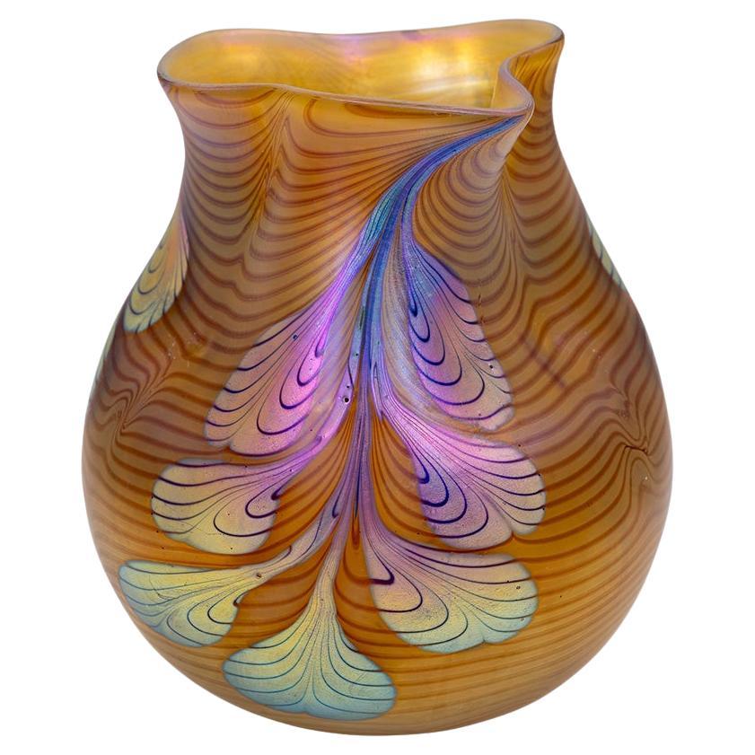 Bohemian Glass Vase Loetz circa 1903/4 Viennese Art Nouveau