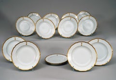 Manufacture de Bohême, Important service de table, Tchécoslovaquie, 20e siècle