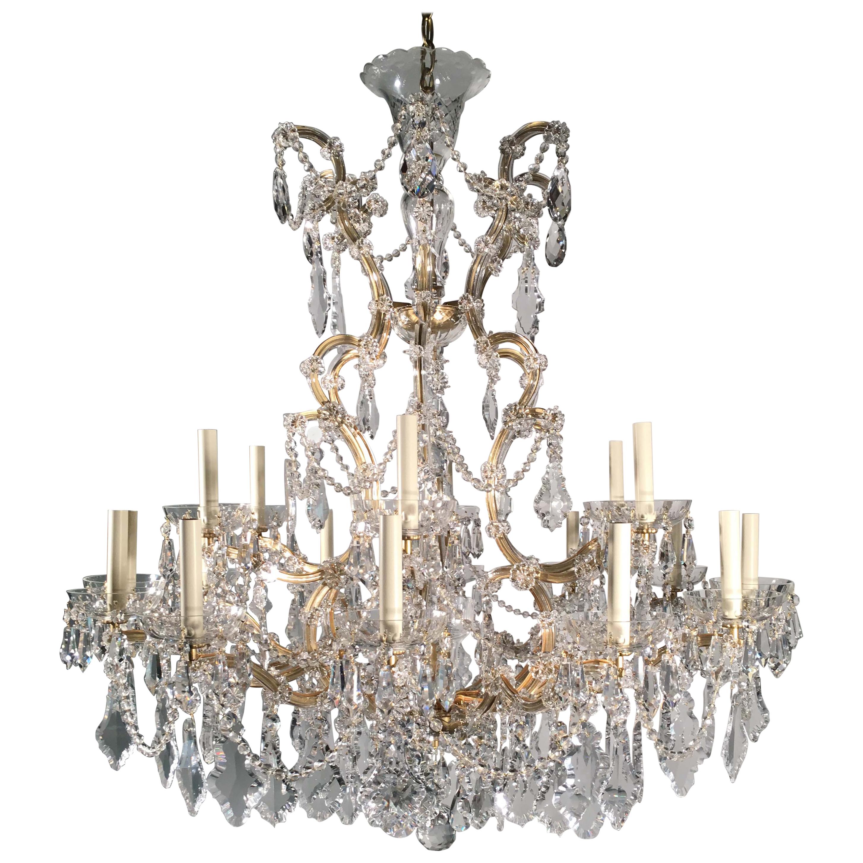 Bohemian  Marie-Therese 19-Light Chandelier