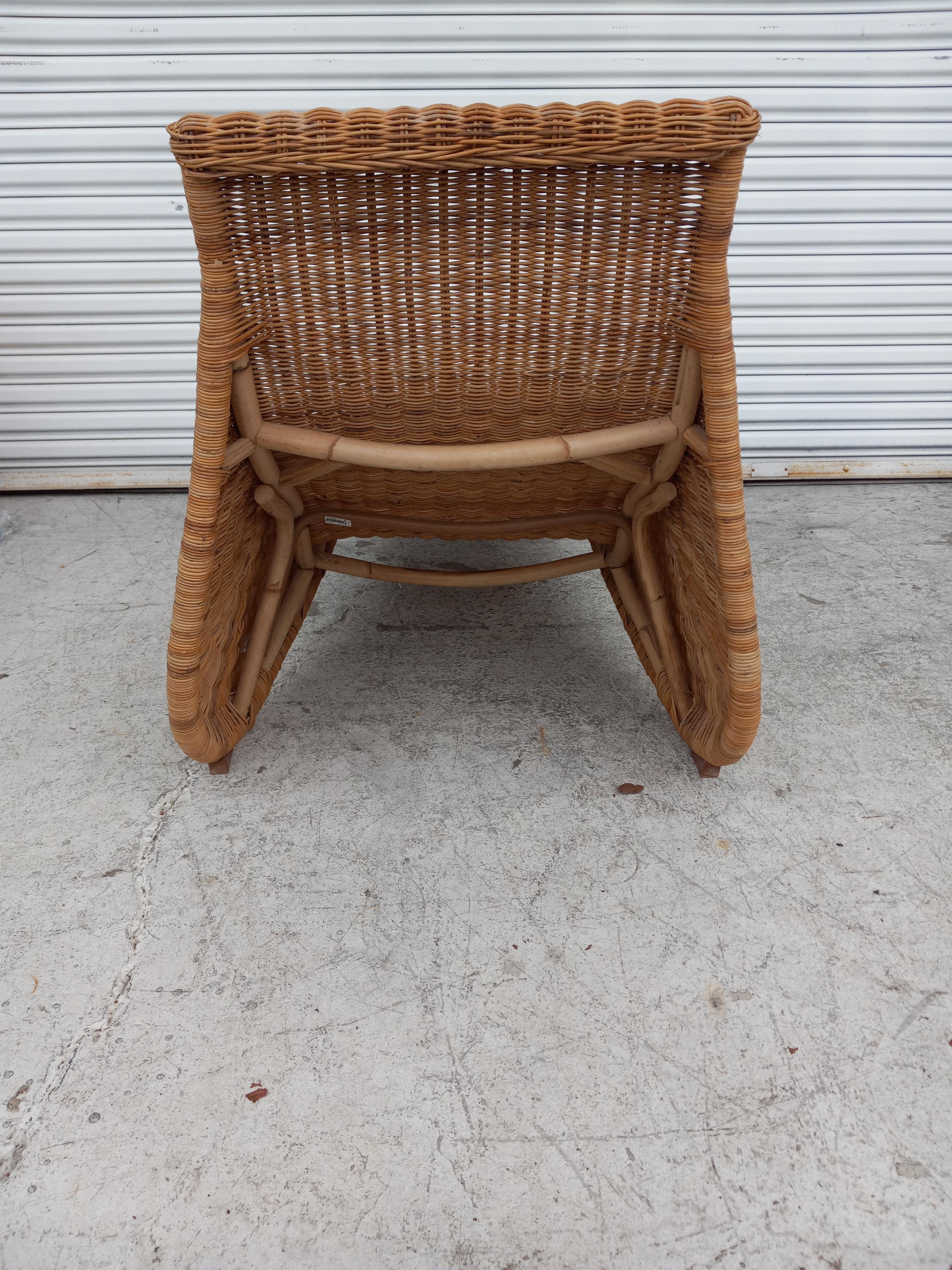 Carl Ojerstram entworfene Chaiselongue aus Korbweide für IKEA (Moderne der Mitte des Jahrhunderts) im Angebot
