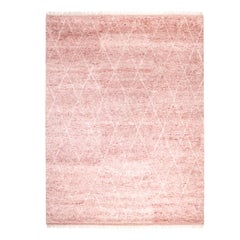 Bohemian Moroccan Hand Made Red Area Rug 3
 0" x 5
 0"