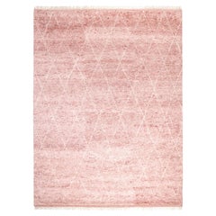 Bohemian Moroccan Hand Made Red Area Rug 9' 0" x 12' 0"