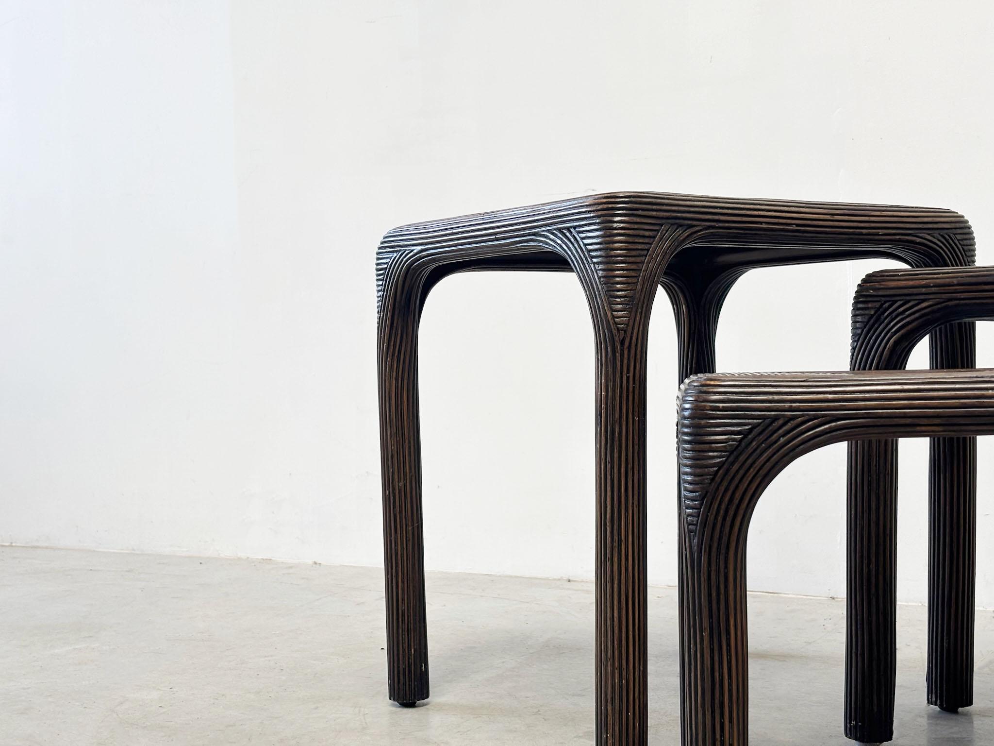 Tables gigognes de Bohème Bon état - En vente à Nijlen, VAN