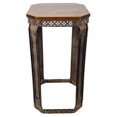 Piedistallo Bohemien con base metallica aperta