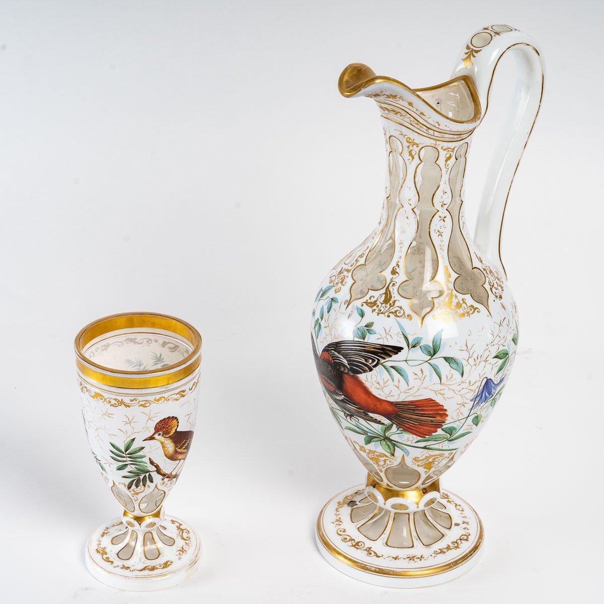 Napoleon III Bohemian Service, 19th Century For Sale