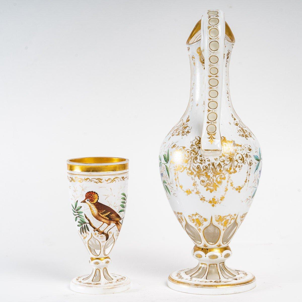 European Bohemian Service, 19th Century For Sale