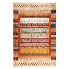 Bohemian Tribal Hand Knotted Wool Brown Area Rug 6
11" x 10
5" Bohemian Tribal Hand Knotted Wool Brown Area Rug 6
11" x 10
5"