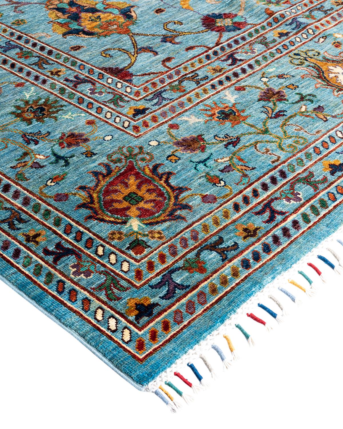 La riche tradition textile de l'Afrique occidentale a inspiré la collection Tribal de tapis noués à la main. Incorporant un mélange de motifs géométriques, dans des palettes allant de la terre à la vivacité, ces tapis apportent un sentiment