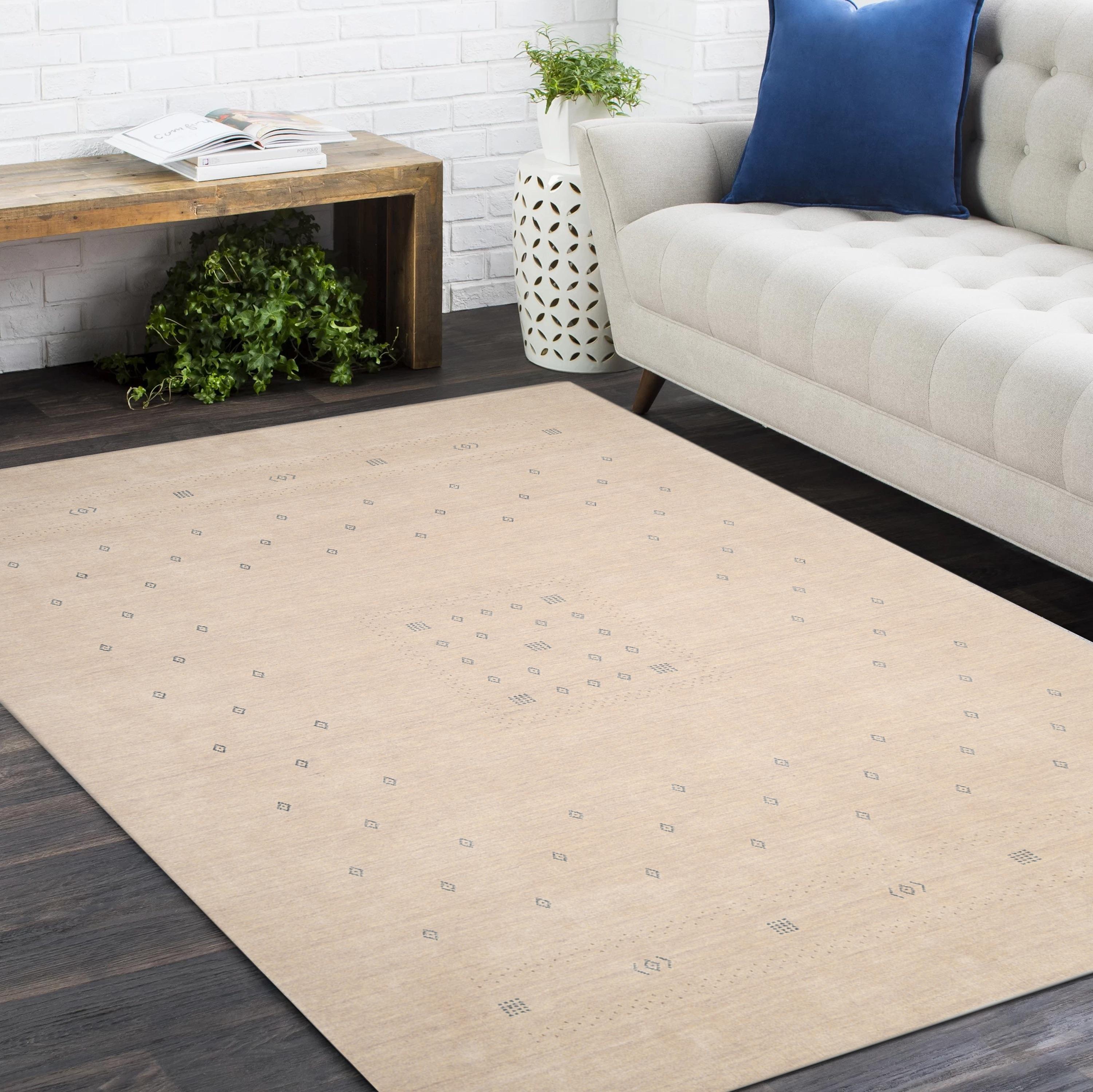Tappeto Tribale Bohemian Hand Made Beige 3' 0