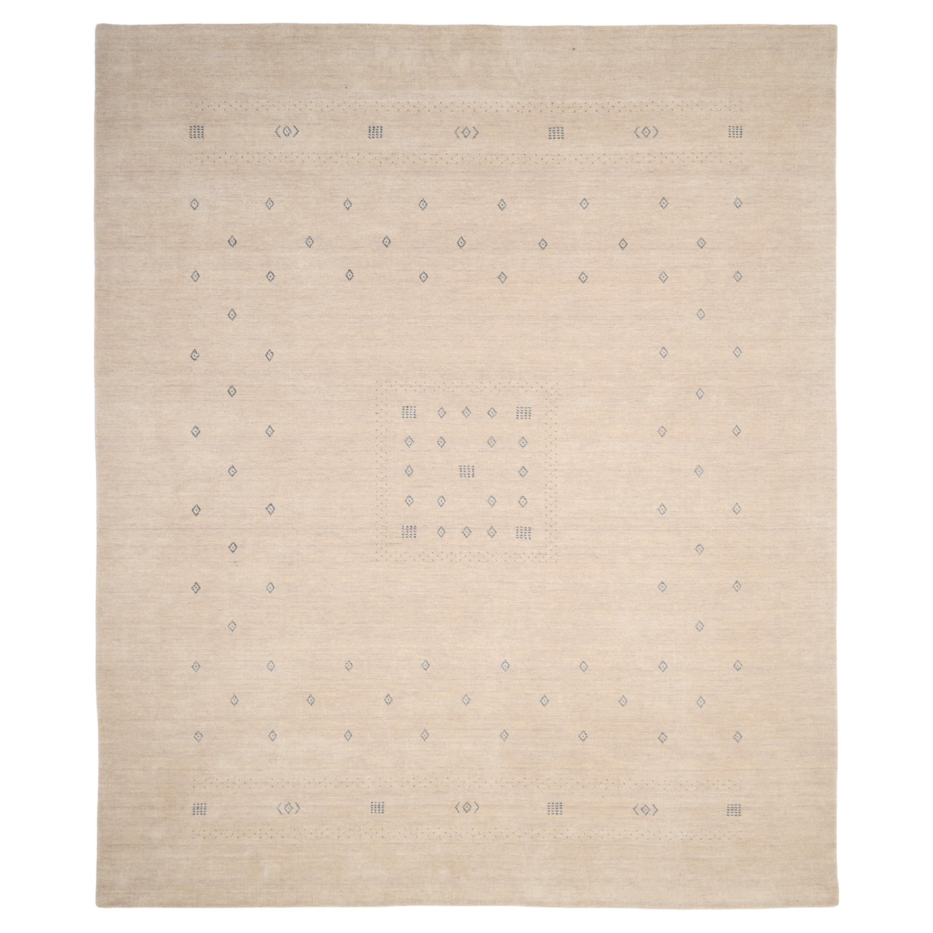 Bohemian Tribal Hand Made Beige Area Rug 3' 0" x 5' 0"