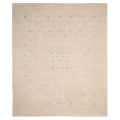 Bohemian Tribal Hand Made Beige Area Rug 5' 0" x 8' 0"