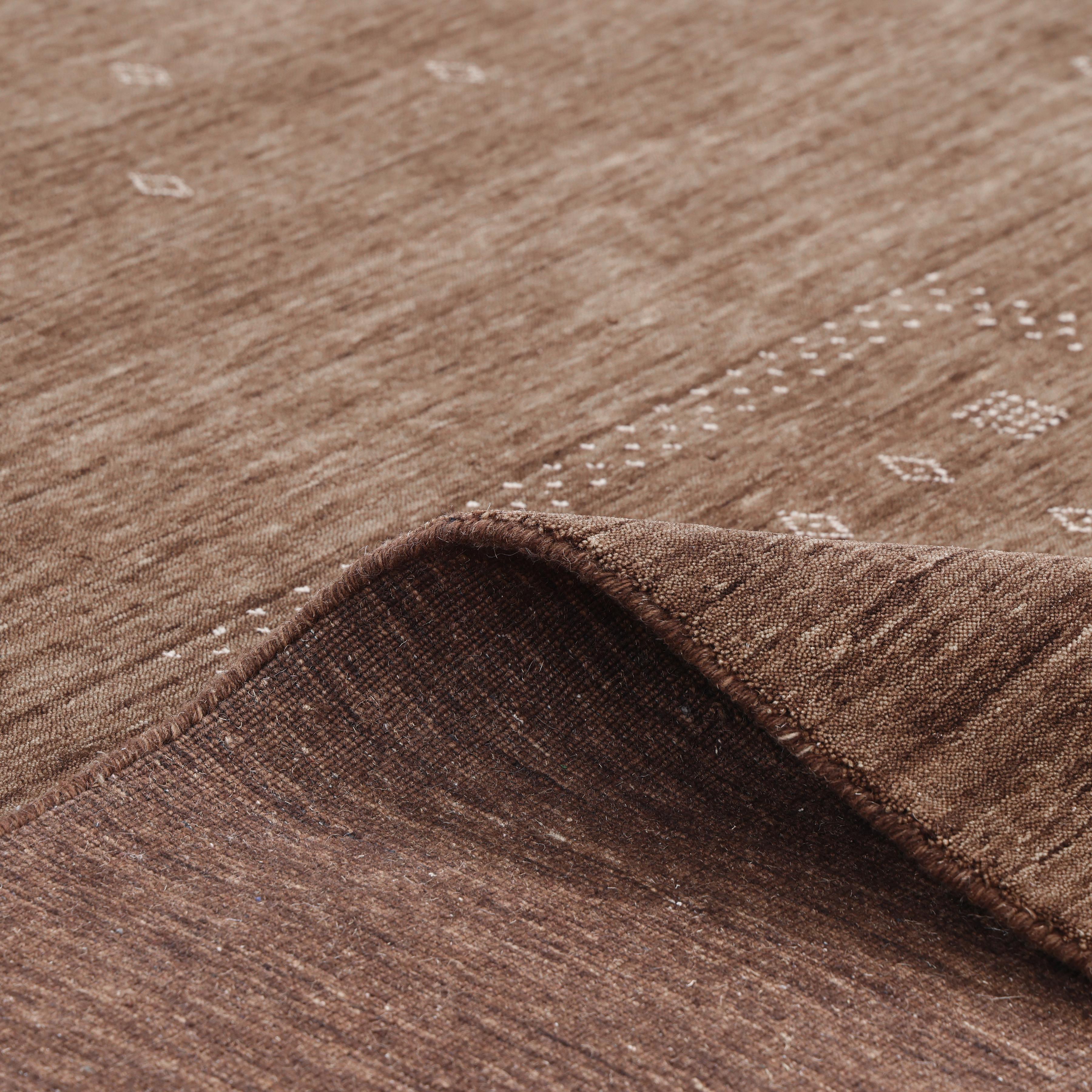 Indiano Tappeto Tribale Bohemian Hand Made Marrone 5' 0