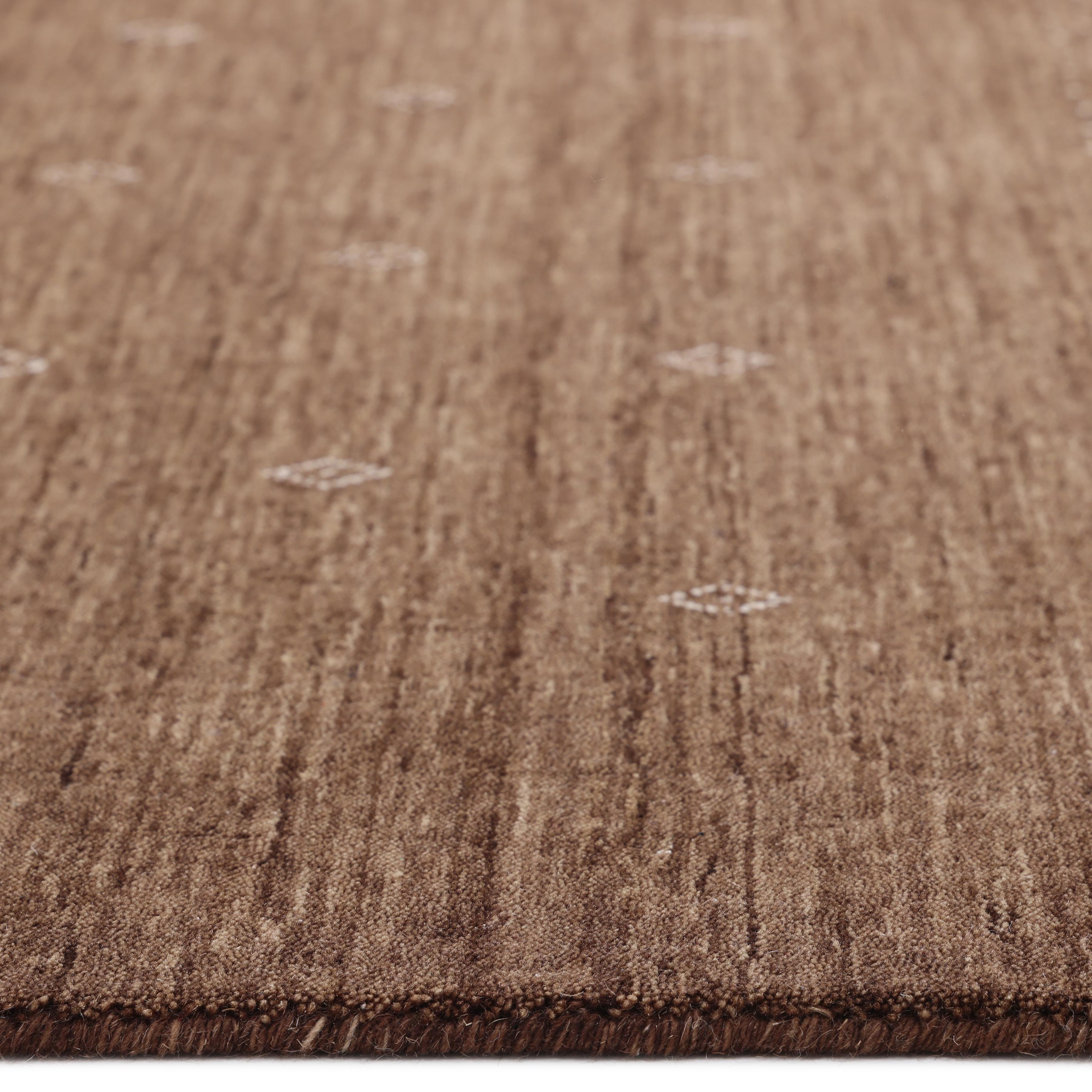 Tappeto Tribale Bohemian Hand Made Marrone 5' 0