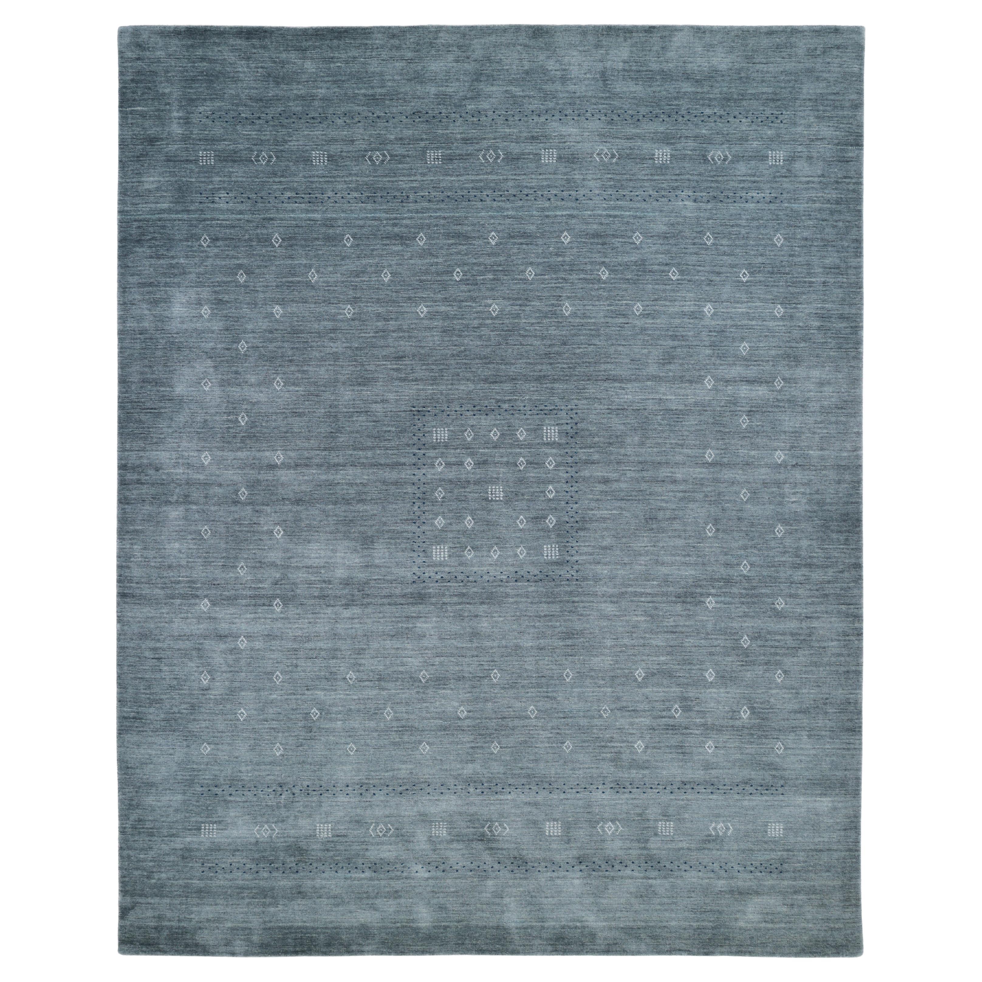 Bohemian Tribal Hand Made Gray Area Rug 9' 0" x 12' 0"