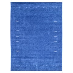 Bohemian Tribal Hand Made Navy Area Rug 8' 0" x 10' 0"