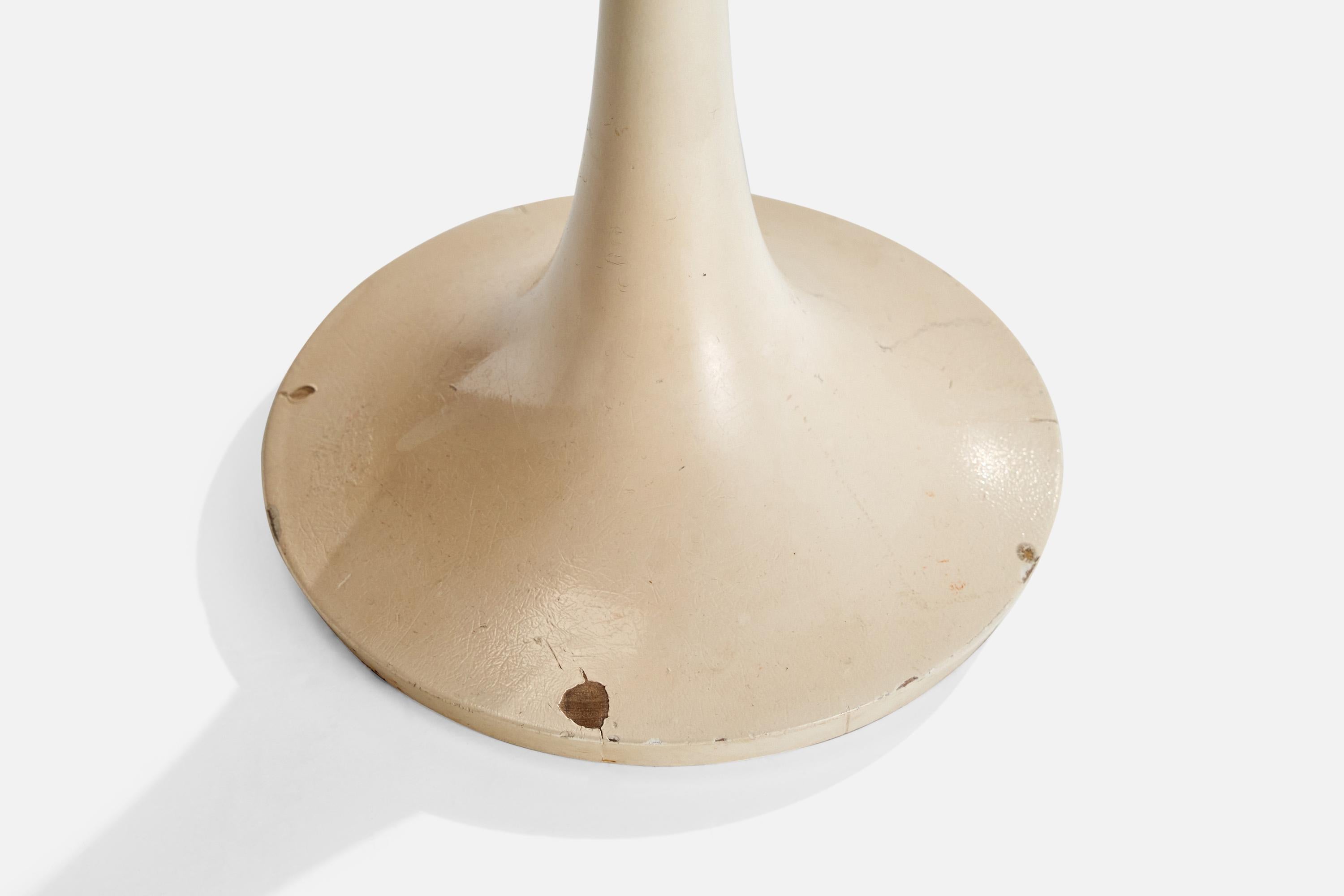 Böhlmarks, lampe de table, Wood, parchemin, Suède, années 1940 en vente 2