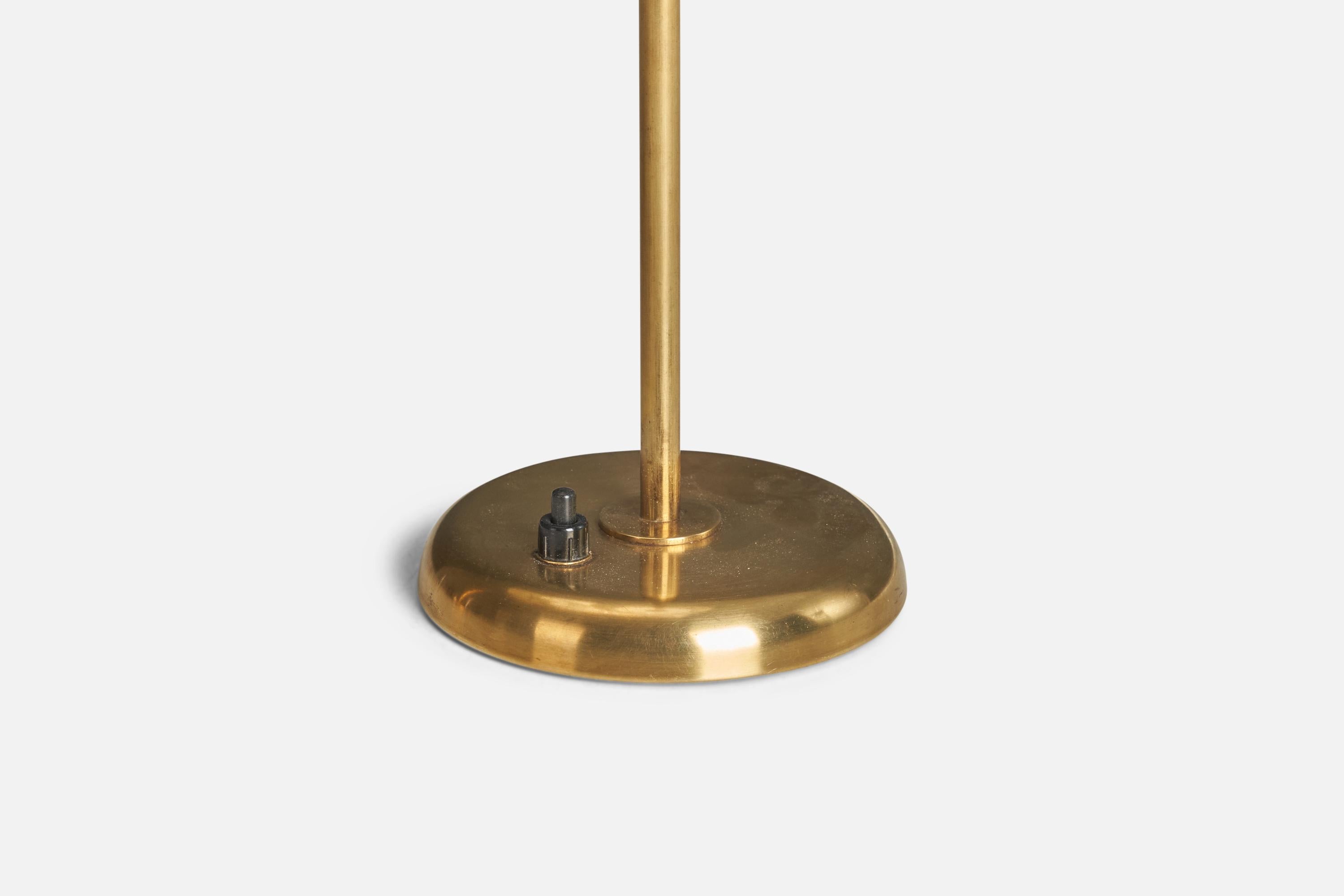 Swedish Böhlmarks, Table Lamps, Brass, Sweden, 1940s